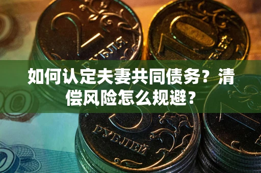 北京如何认定夫妻共同债务?清偿风险怎么规避? 北京如何认定夫妻共同债务?清偿风险怎么规避?